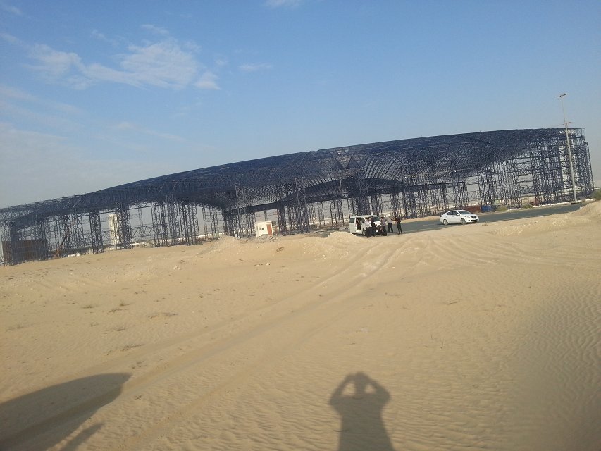 阆中大型场馆网架工程